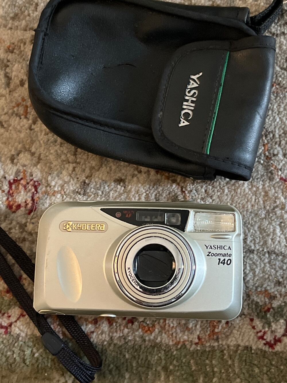Kyocera Yashica Zoomate 115 Point & Shoot Compact Film Camera